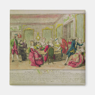 Hypnotism-Sitzung mit Franz Anton Mesmer 1784 Magnet