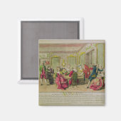 Hypnotismus Session mit Franz Anton Mesmer 1784 Magnet (Vorderseite/Rückseite)