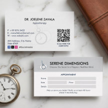 Hypnotist Clinic Business | Minimalistische Ernenn