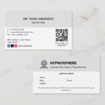 Hypnotist Clinic Business | Minimalistische Ernenn