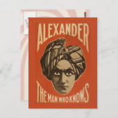 Hypnotist Postcard Postkarte (Vorne/Hinten)