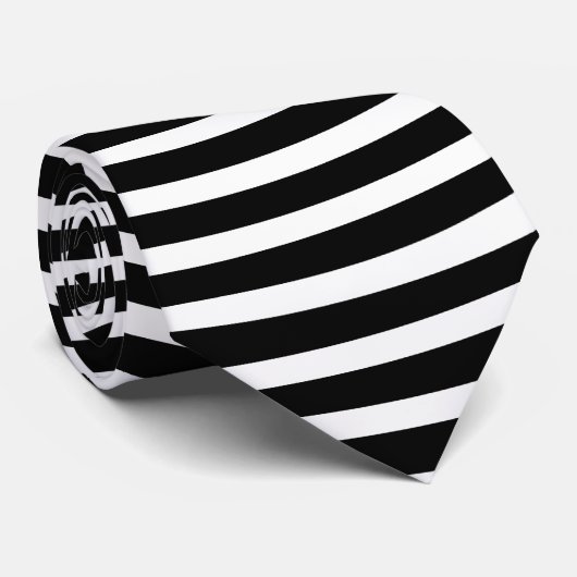 Hypnotized Weiß u. irgendeine Farbe Krawatte (Gerollt)