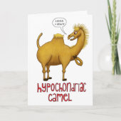 Hypochondriac Camel Karte (Vorderseite)