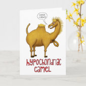 Hypochondriac Camel Karte (Gelbe Blume)