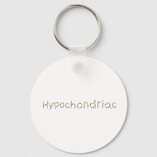 hypochondrisch schlüsselanhänger (Vorderseite)