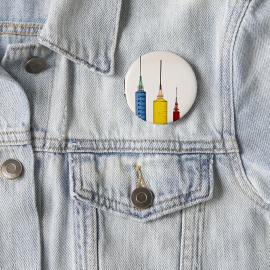 Hypodermatische Nadeln Button (Beispiel)