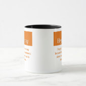 Hypokrisie-Tasse Tasse (Zentrum)
