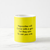 Hypokriten Kaffeetasse (Mittel)