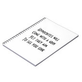 Hypokriten Notizblock (Linke Seite)