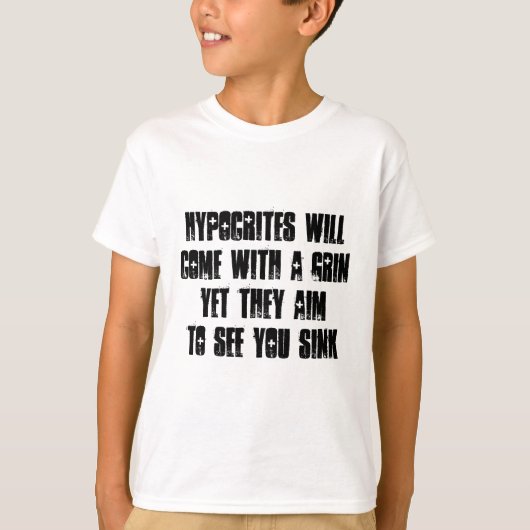 Hypokriten T-Shirt (Vorderseite)