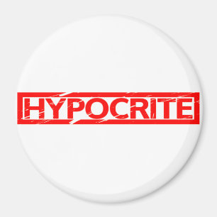 Hypokritsche Briefmarke Magnet