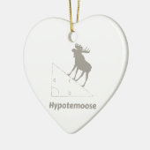 Hypotemoose Mathe-Aussenseiter Keramik Ornament (Links)