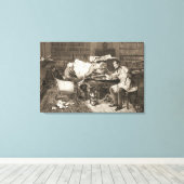 Hypothek 1899 leinwanddruck (Insitu (Holzboden))