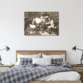 Hypothek 1899 leinwanddruck (Insitu (Schlafzimmer))