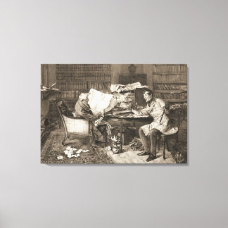 Hypothek 1899 leinwanddruck