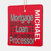 Hypothekarkreditprozessor Außerordentlicher CUSTOM Keramikornament (Links)