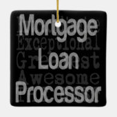 Hypothekarkreditprozessor Keramikornament (Rückseite)