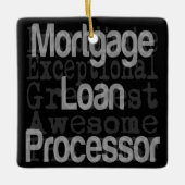 Hypothekarkreditprozessor Keramikornament (Vorderseite)