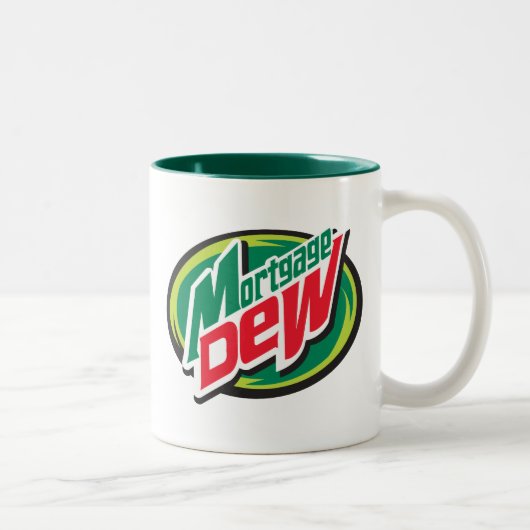 Hypotheken-Tau Zweifarbige Tasse (Rechts)