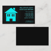 Hypothekenkarten für reale Agenten Visitenkarte (Vorne/Hinten)