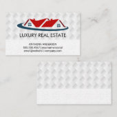 Hypothekenwohnheim Real Anwesen Logo Visitenkarte (Vorne/Hinten)