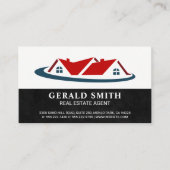 Hypothekenwohnheim Real Anwesen Logo Visitenkarte (Vorderseite)