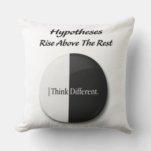 "Hypothesen: Erhebe dich über den Rest: motivieren Kissen
