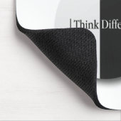 "Hypothesen: Erhebe dich über den Rest: motivieren Mousepad (Ecke)
