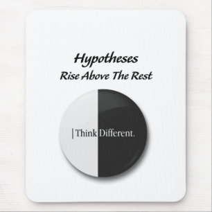 "Hypothesen: Erhebe dich über den Rest: motivieren Mousepad