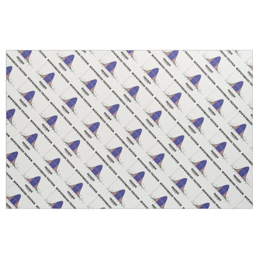 Hypothesen Tester Inside Stats Spaß Stoff (Fat Quarter (45,7 x 55,9 cm))