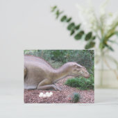 Hypsibema- Dinosaurier - Lernkarte Postkarte (Stehend Vorderseite)