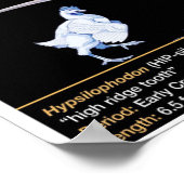 Hypsilophodon - Biology Jurassic Dinosaur Poster (Ecke)