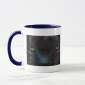 Hyptnotist der schwarze Panther Tasse (Links)