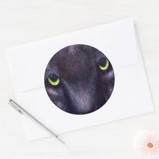 Hyptnotist-Stickers Runder Aufkleber (Umschlag)