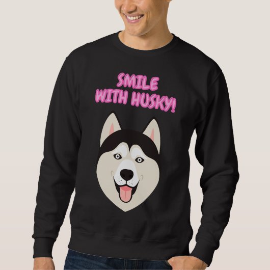 Hysky Smile Sweatshirt (Vorderseite)