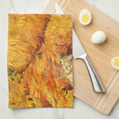 Hystacks in der Provence von Van Gogh. Handtuch (Viertel Falte)