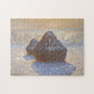 Hystacks Snow Effect Monet Frische Pasta machen Puzzle