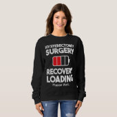 Hysterectomy Surgery Recovery Loading  Uterus Remo Sweatshirt (Vorne ganz)