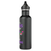 Hysterectomy Uterus Surgery Survivor Supracervical Edelstahlflasche (Rechts)