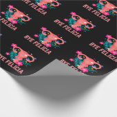 Hysterektomie Erholung Operation Uterusentfernung Geschenkpapier (Ecke)