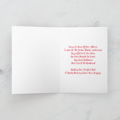 Hysterektomie Funny Get Well Card Gedicht Karte (Innenseite)