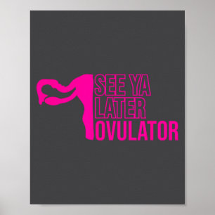 Hysterektomie Humor Lustige Feministische Operatio Poster