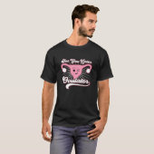 Hysterektomie Shirt Funny See Sie Später Vulkanier (Vorne ganz)