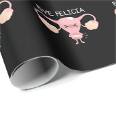 Hysterektomie Unterstützung der Uterusentfernung Geschenkpapier (Rolleneckpunkt)