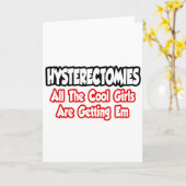 Hysterektomien...alle Coolen Mädchen bekommen uns Karte (Gelbe Blume)