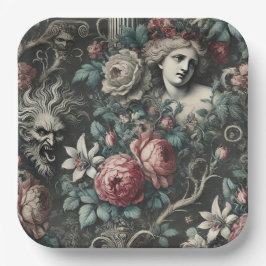 Hysteria Hides in the Blooms – Gothic Victorian Pappteller