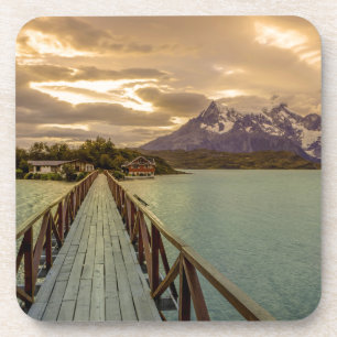 Hysteria Pehoe. Cordillera del Paine Getränkeuntersetzer