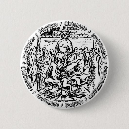 HysteriaVictims Button (Vorderseite)