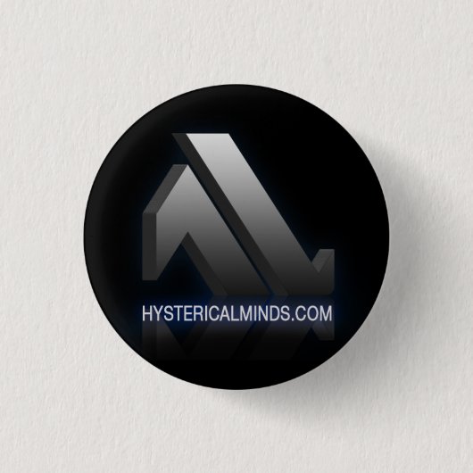 Hystericalminds.com-Knopf Button (Vorderseite)