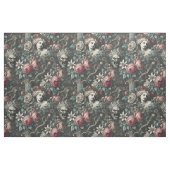 Hysterie versteckt sich in den Blüten - Statement  Stoff (Fat Quarter (45,7 x 55,9 cm))